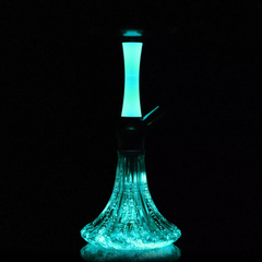 Aladin EPOX 360 Hookah - Glow in the Dark Blue