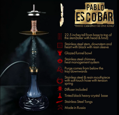 Contraband Hookah - Pablo Escobar
