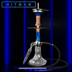 Contraband Hookah - Hitman - Blue
