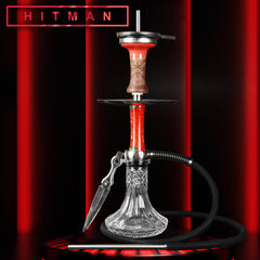 Contraband Hookah - Hitman - Red