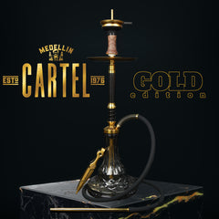 Contraband Hookah - Medellin Cartel - Gold Edition