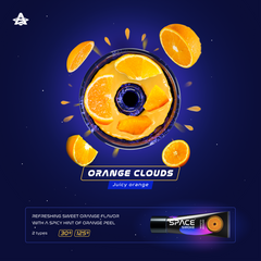 Space Smoke Paste - Orange Clouds
