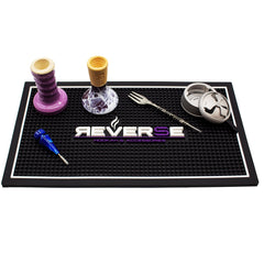 Reverse - Anti-Slip Drip Mat for Hookah and Bowl Cleaning - Easy to Clean PVC-Silicone Mix | 45cm x 25cm