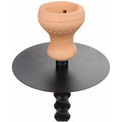 Portable Light Weight Acrylic Hookah - Black