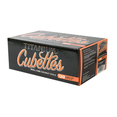 Titanium Cubettes Natural Hookah Coals - Cubettes - 120ct