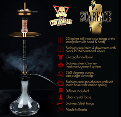 Contraband Hookah - Scarface