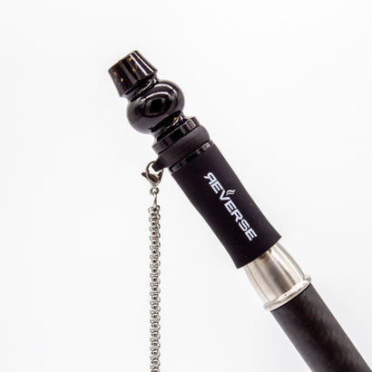 Reverse Hookah Personnel Mouth Tip With Chain and leather bag