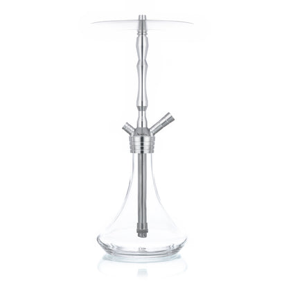 Aladin Hookah MVP 460 - Stainless Steel - Clear