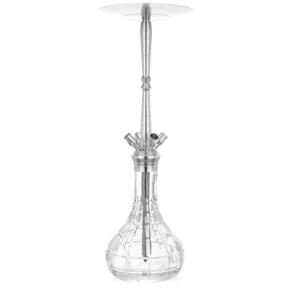 Aladin Hookah MVP 670 - Stainless Steel - Clear