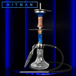 Contraband Hookah - Hitman - Blue