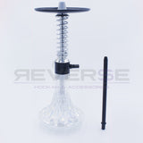 Spiral Spring Hookah - Silver