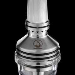 Steamulation Xpansion Mini - Hookah - Epoxy Marble White